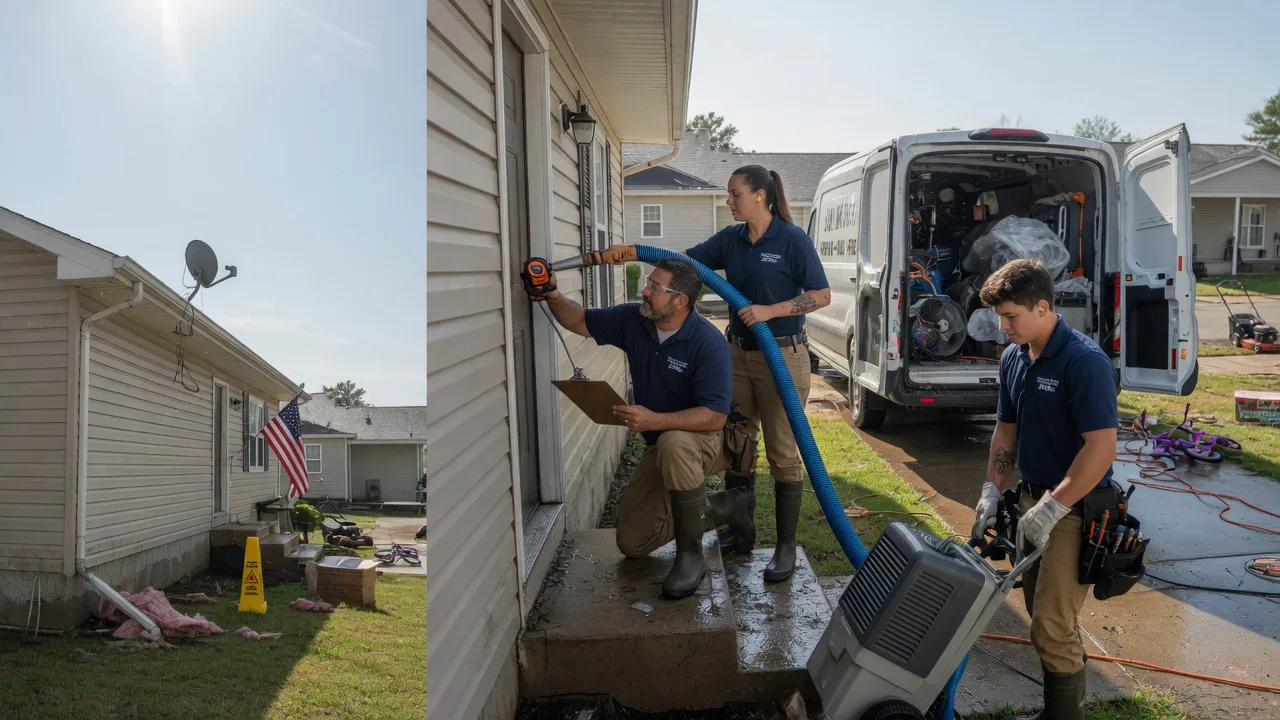 Ceiling Water Damage Restoration in Byrnedale, PA near me